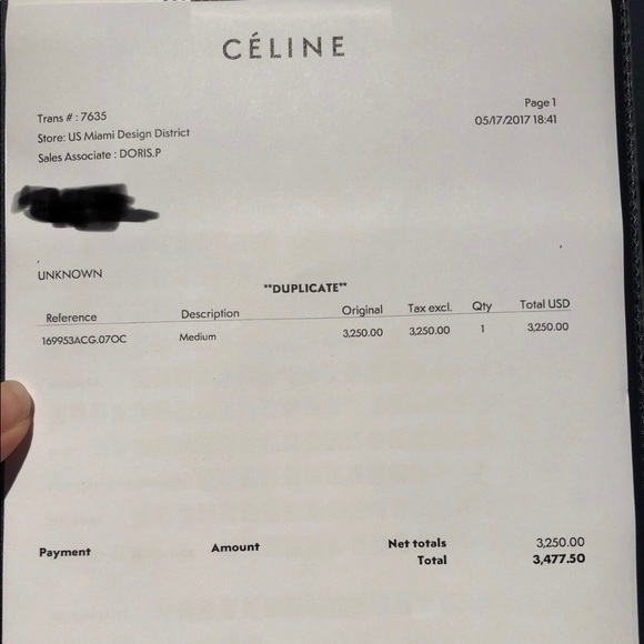 Celine bag - Picture 5 of 5